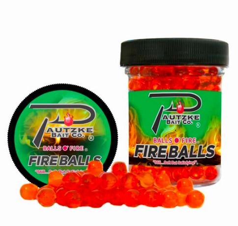 Pautzke Bait Co. Fire Balls Scented Artificial Salmon Eggs