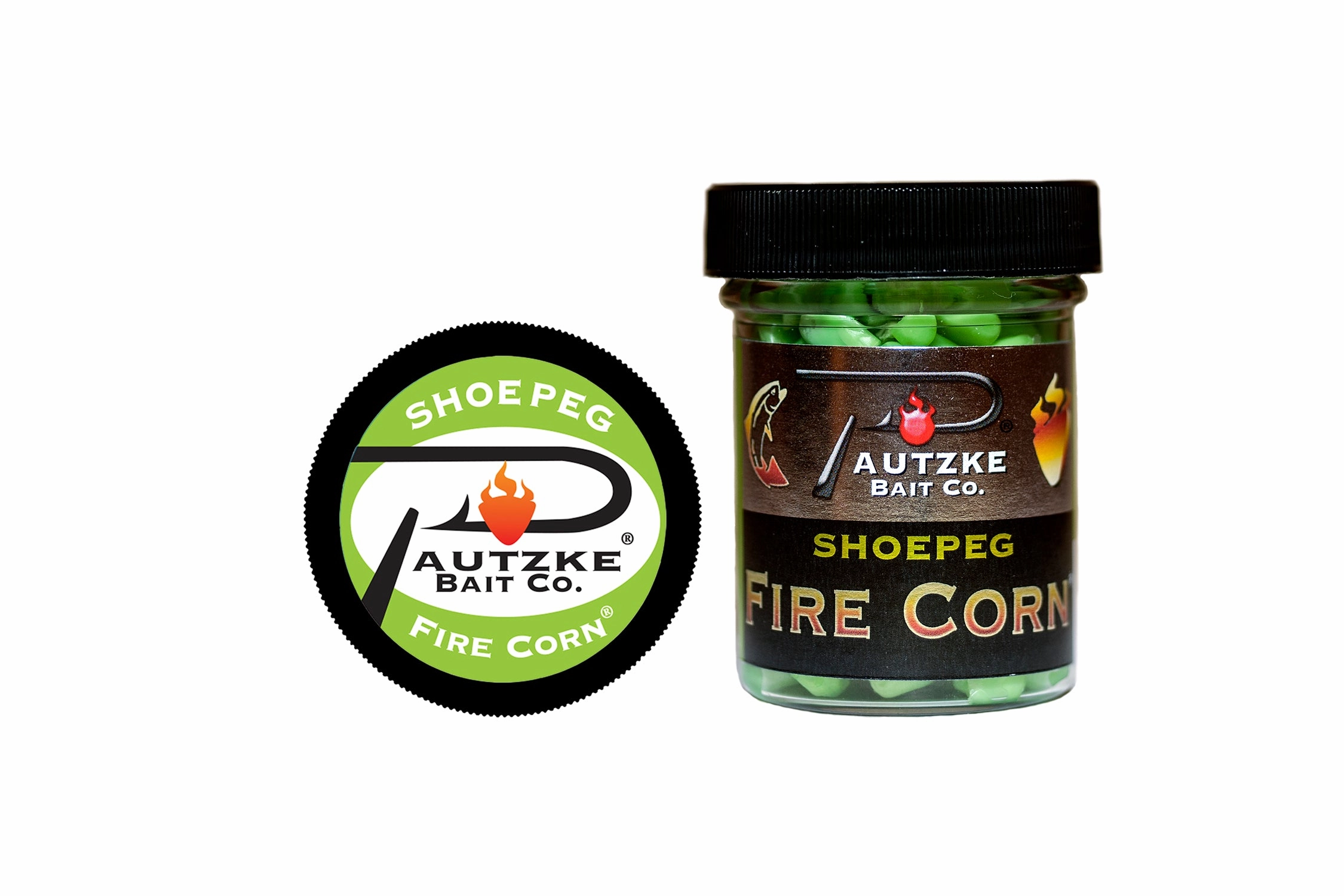 Pautzke Bait Co. Shoepeg Fire Corn 1.75 oz. Jar