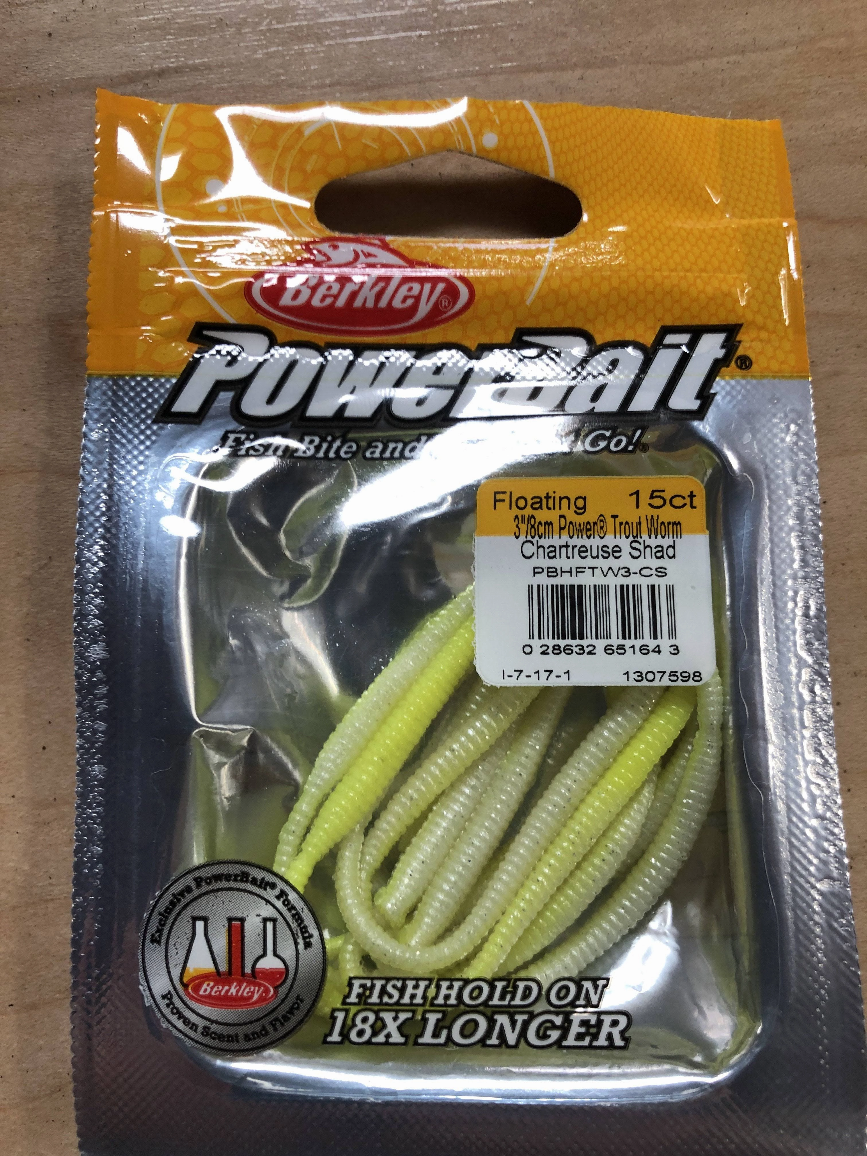 PowerBait Floating Trout Worm - (3")