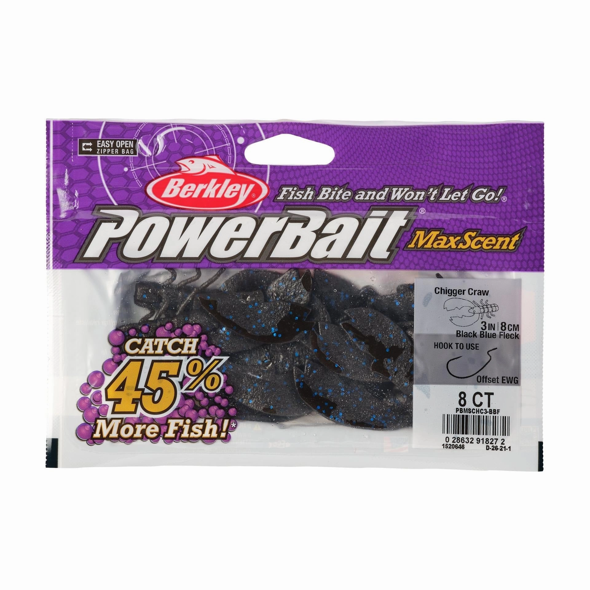 PowerBait MaxScent Chigger Craw - (3 inch)