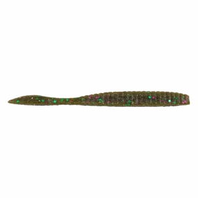 PowerBait MaxScent Flat Worm - (3.6 inches)