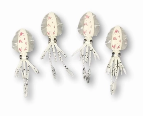 Pro Glow Squid Skirts - (Small)