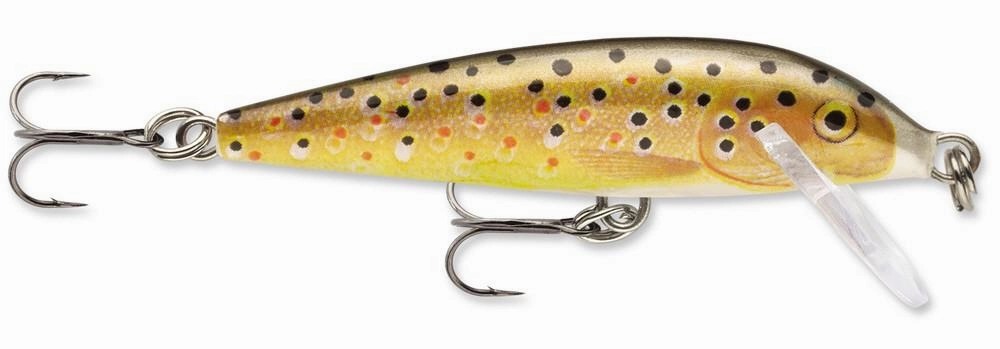 Rapala CountDown CD09 3 1/2 inch Balsa Minnow