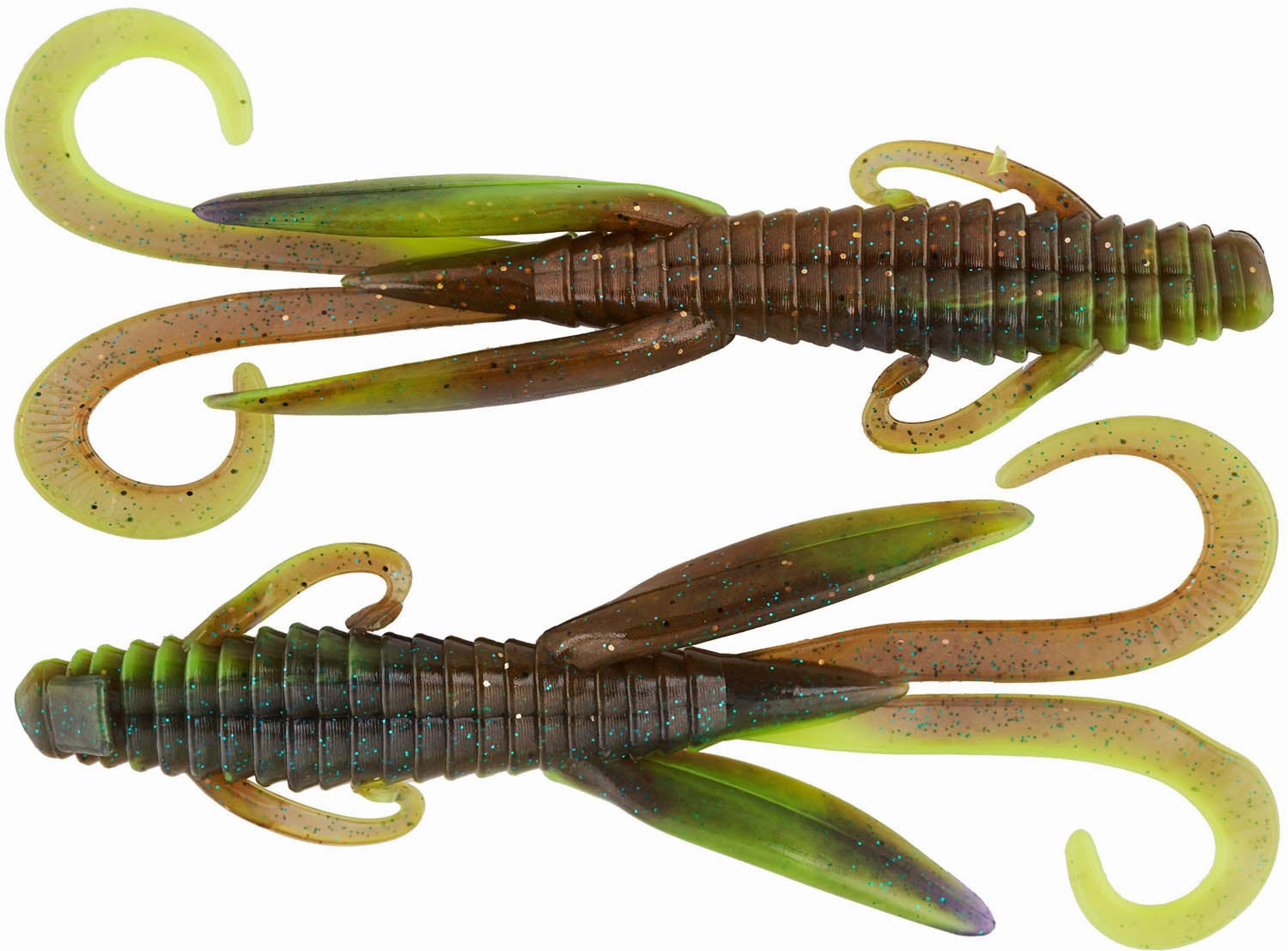 Reaction Innovations Man Bear Pig 5 inch Creature Bait 8 pack