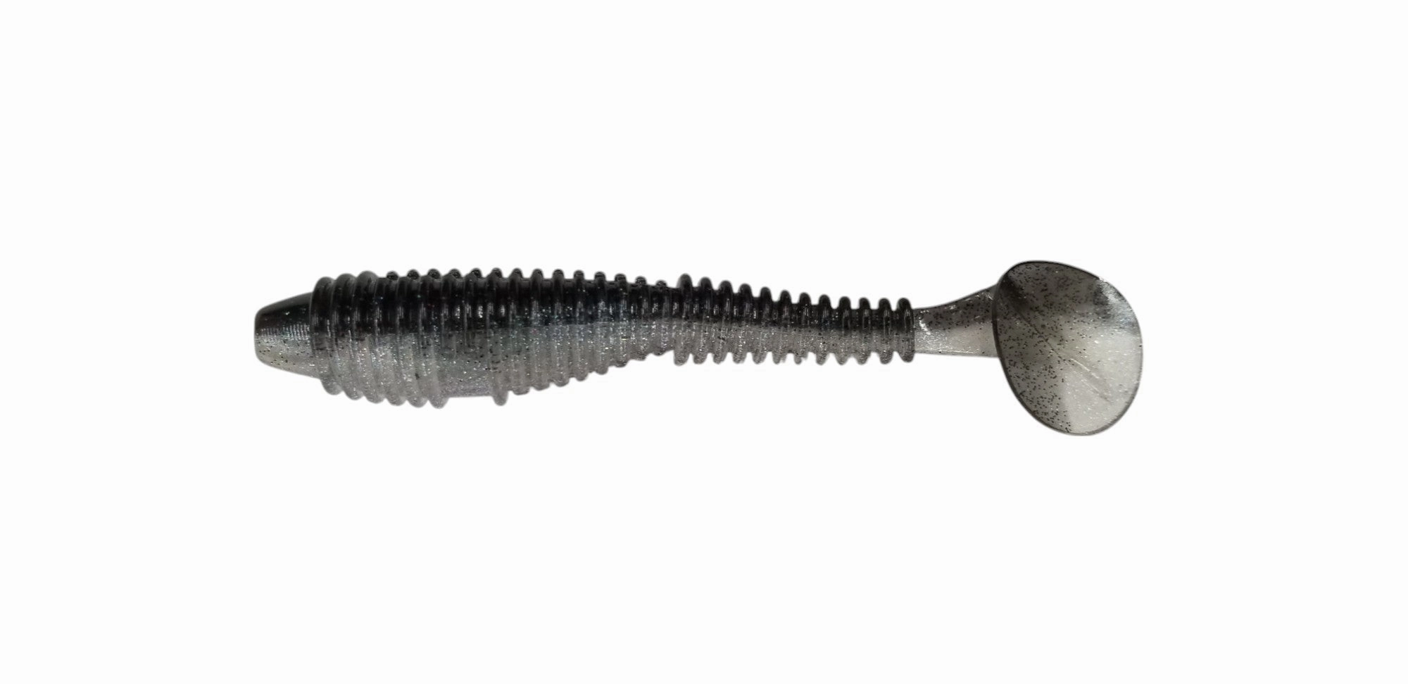 Ribbed Paddle Tail Swimbait - 3.8" (6 Pack)