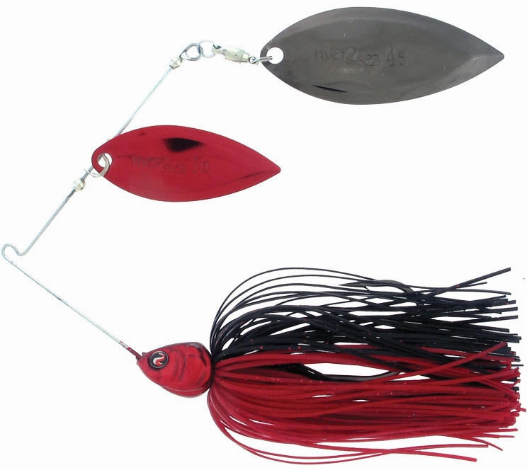 River2Sea Ish Monroe Bling Double Willow Spinnerbait 3/8 oz.