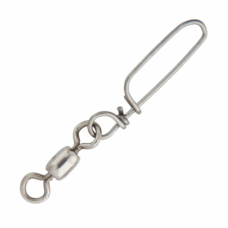 Rosco Nickel Coastlock Snap Swivel