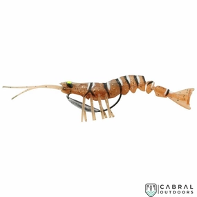 Savage Gear 3D Manic Shrimp | Pack of 1 | Size: 2.5"-5"