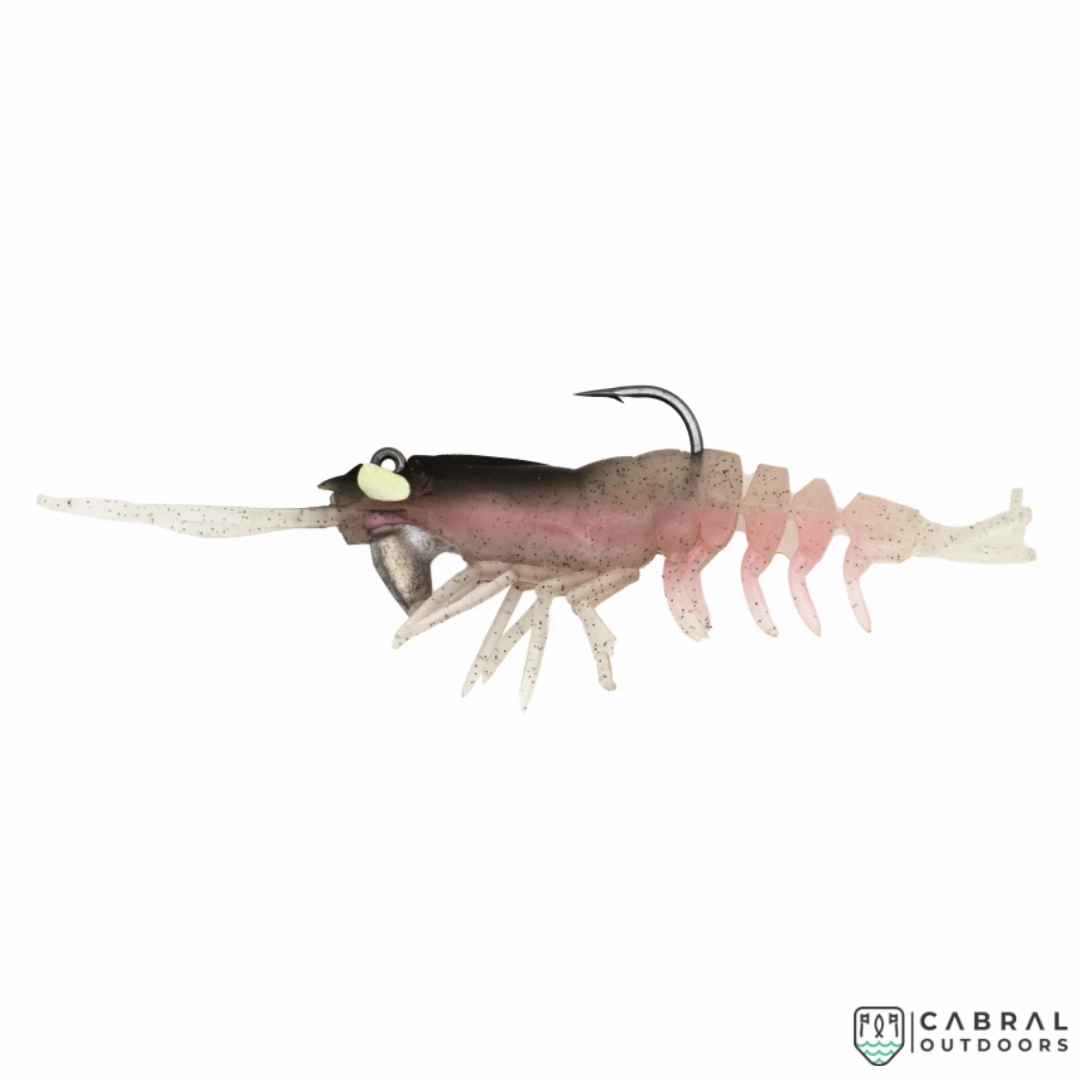 Savage Gear 3D Shrimp | Pack of 2 | Size: 3.5"-5"