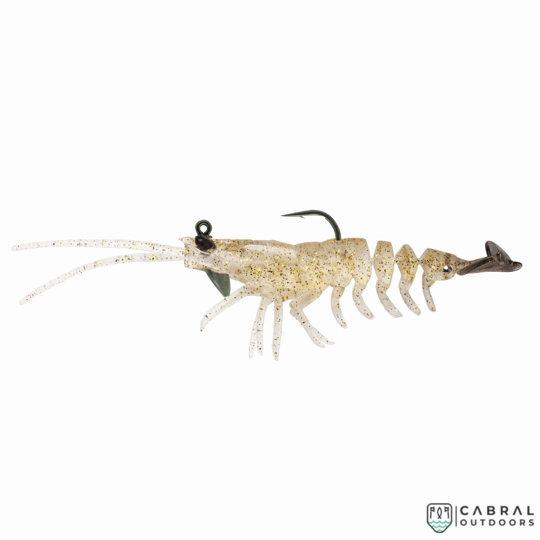 Savage Gear 3D Shrimp | Pack of 2 | Size: 3.5"-5"