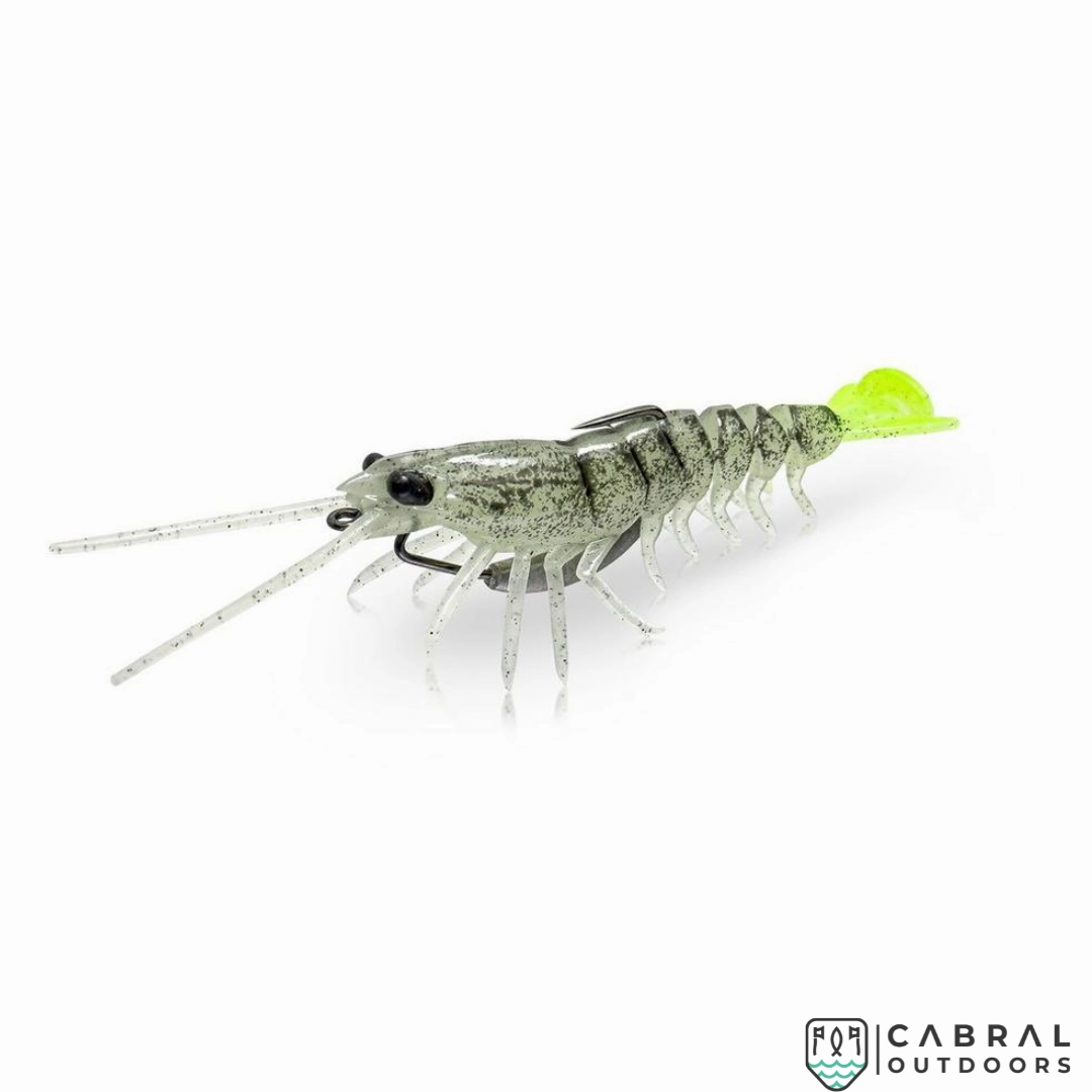 Savage Gear Manic Shrimp Weedless RTF WL  | Pack of 2 | Size: 3inch-3.5inch | Weight:-6g-9g
