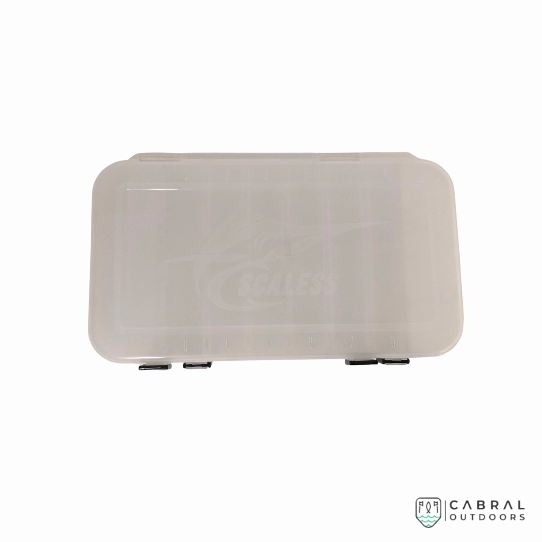 Scaless 14 Compartment Tackle Box with Hook Compartment