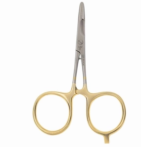 Scissor clamp 5.5" gold