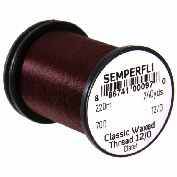 Semperfli Classic Waxed Thread 12/0 (70 Denier)