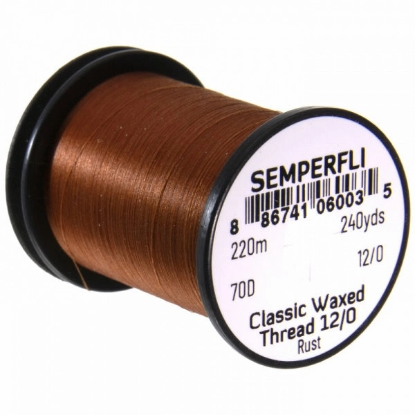 Semperfli Classic Waxed Thread 12/0 (70 Denier)