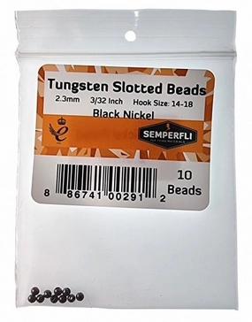 Semperfli Slotted Tungsten Beads