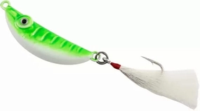 Shrimp Bucktail Fluke Jig - (1 oz.)