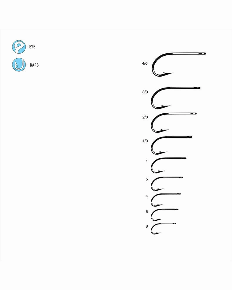 SL11-3H - 3X Strong Saltwater Hook - 10pk - Size 3/0