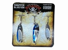 Snapper Bluefish Lure Kit - (3 Piece)