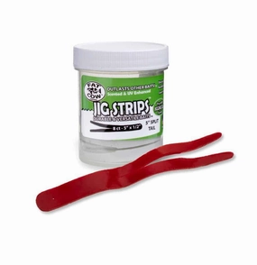 Split Tail Jig Strips - 5" (8 Count)