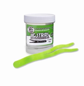 Split Tail Jig Strips - 5" (8 Count)