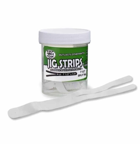 Split Tail Jig Strips - 7.5" (4 Count)