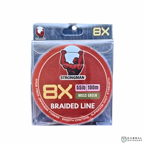 Strongman  8X Braided Line | 26lb-55lb | 100m