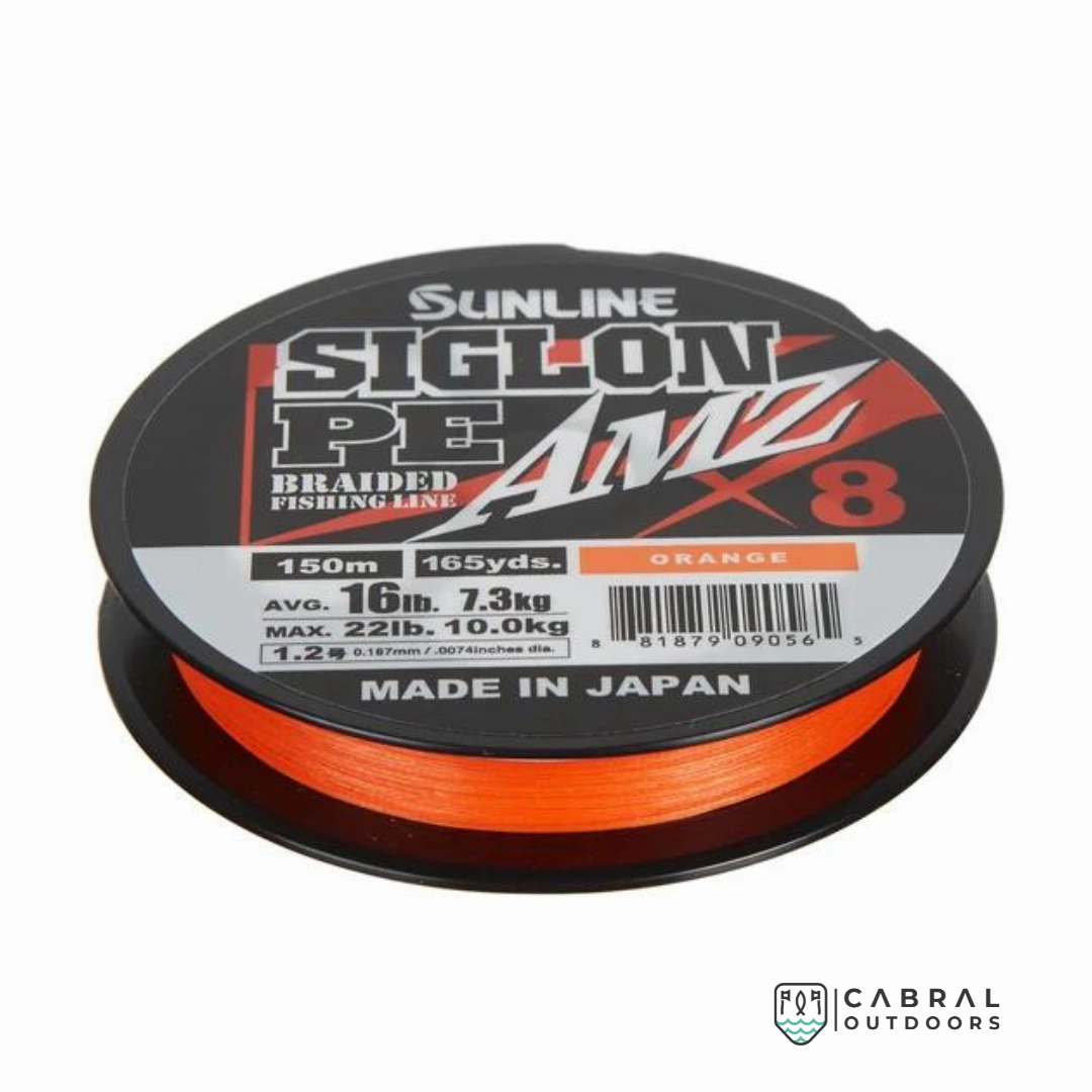 Sunline Siglon Braided Fishing Line PE AMZ X8  | 6-35lb | 150m