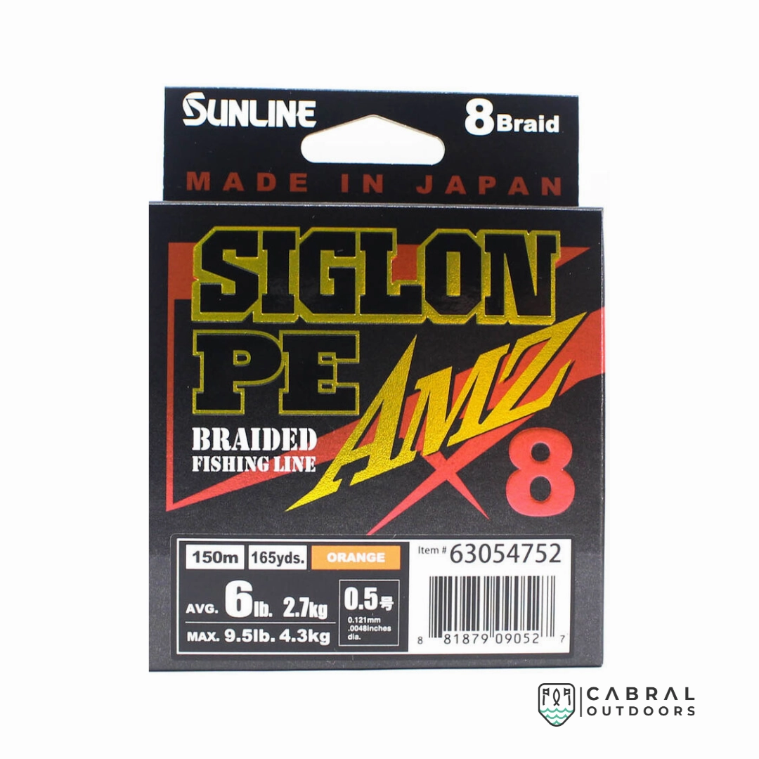 Sunline Siglon Braided Fishing Line PE AMZ X8  | 6-35lb | 150m