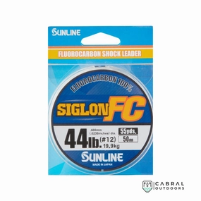 Sunline Siglon Fluorocarbon Shock Leader| 38 - 44lb | 50m