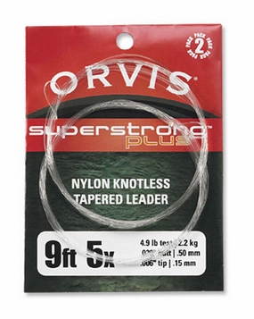 SuperStrong Plus Leaders - 7.5 ft - 2 Pack