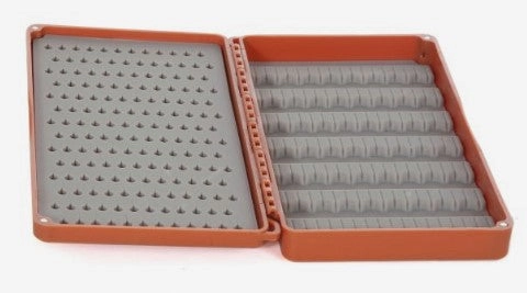 Tacky Double Haul Fly Box- Burnt Orange