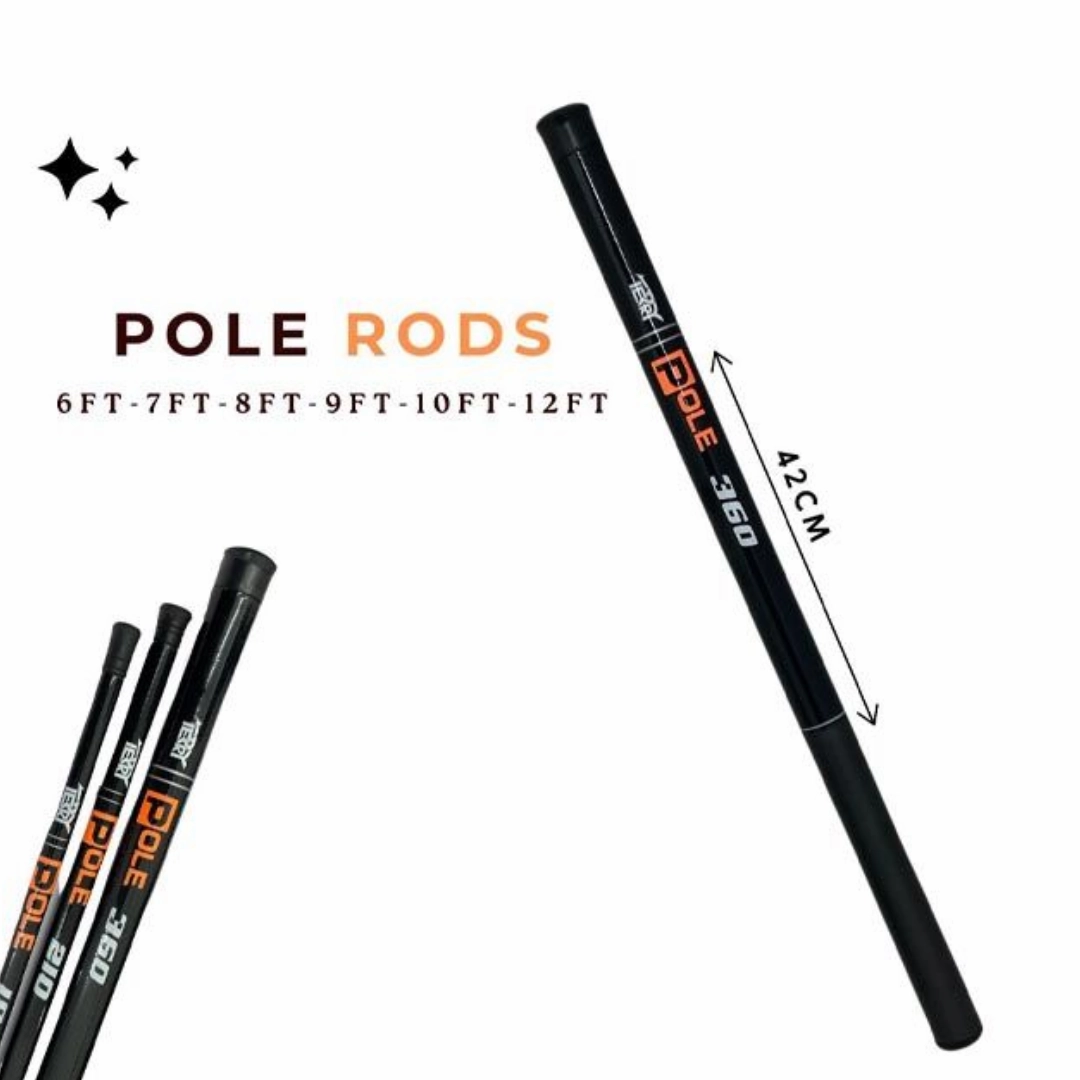 Terry Pole Rod | 6ft-12ft