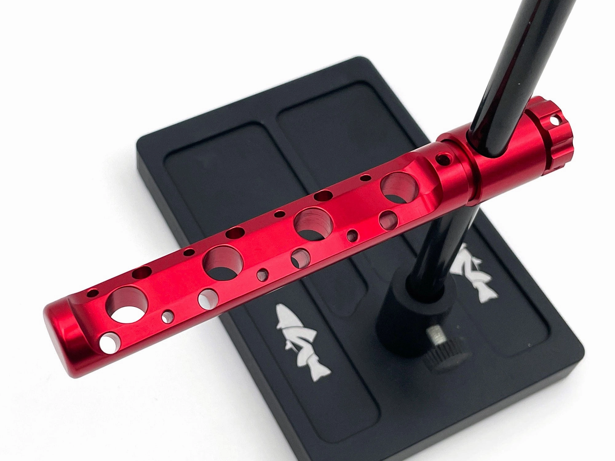 Tool Holder Caddy Attachment for a fly vise stem