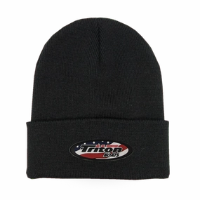 Triton - Black Beanie