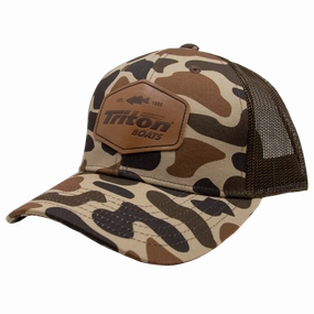 Triton Vintage Camo Patch Cap