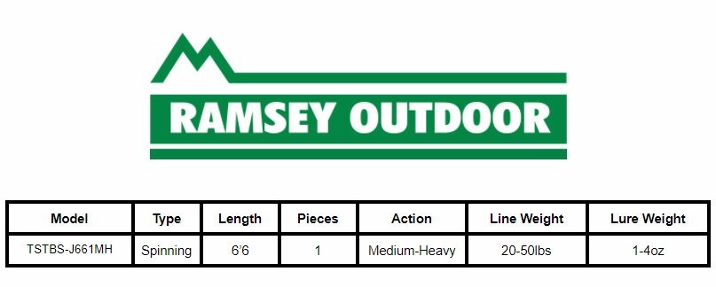 Trophy Boat/Jigging Rods (J661MH)