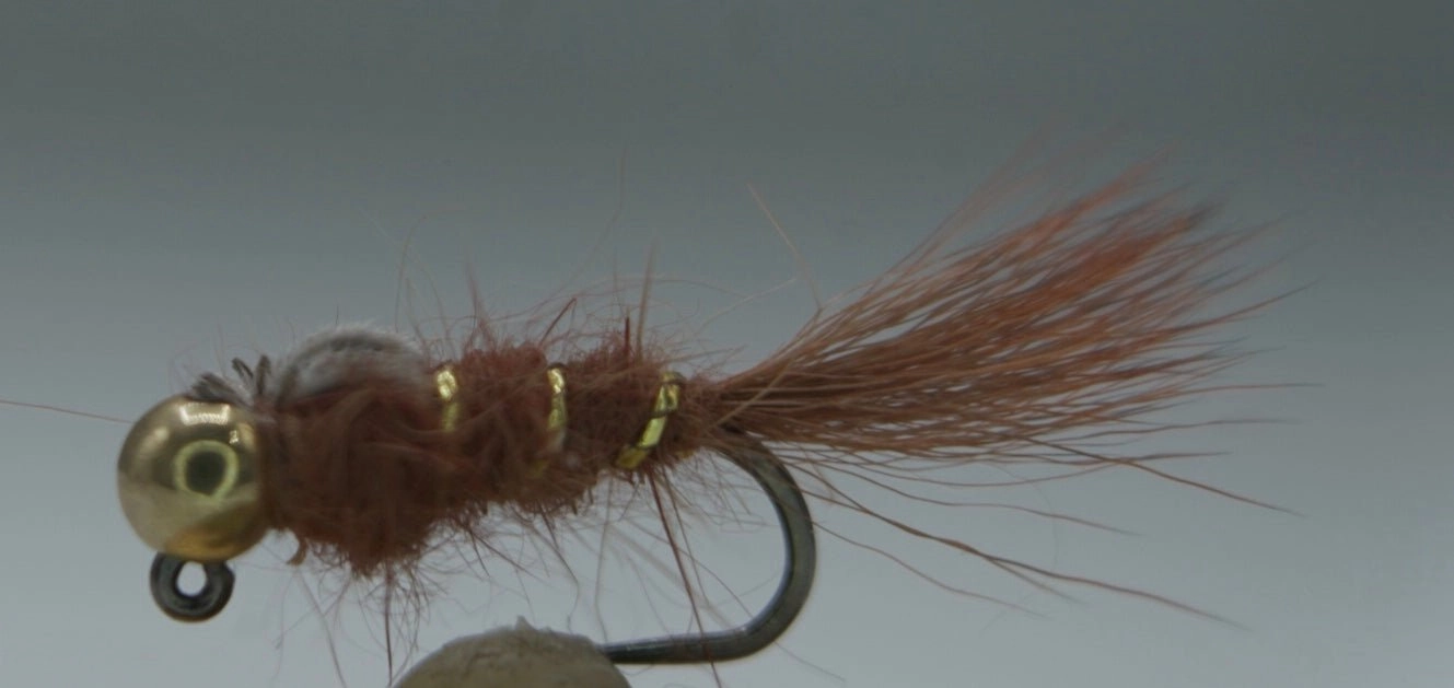 Tungsten Bead Barbless Jig Hares Ear