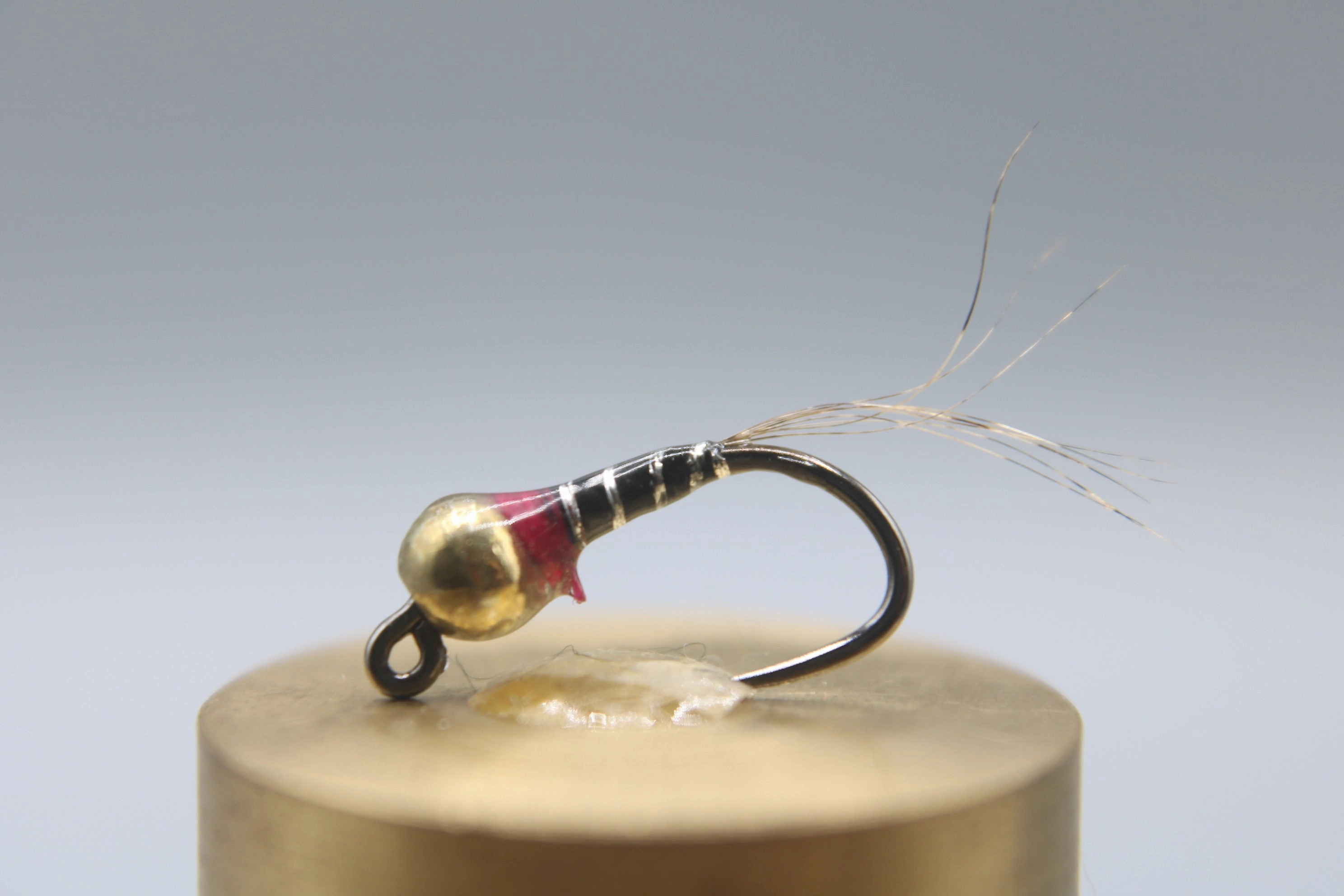 Tungsten Bead Barbless Jig Perdigon