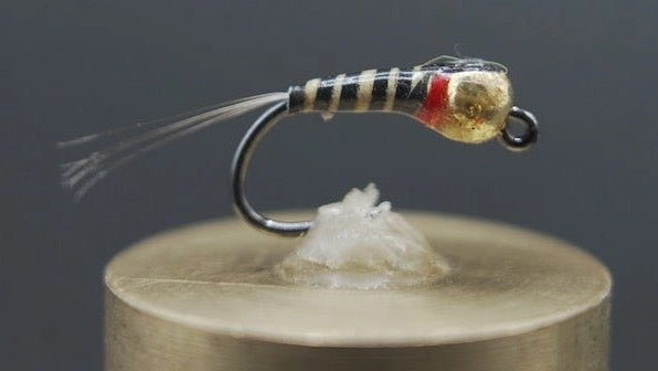 Tungsten Bead Barbless Jig Quill Body Perdigon