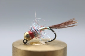Tungsten Bead Barbless Jig Rainbow Warrior