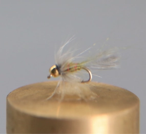Tungsten Bead Head BWO Soft Hackle Emerger