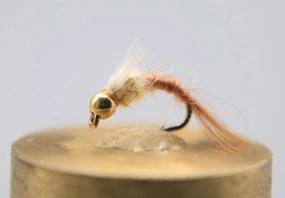 Tungsten Bead Head Pale Morning Dun Barr's Emerger