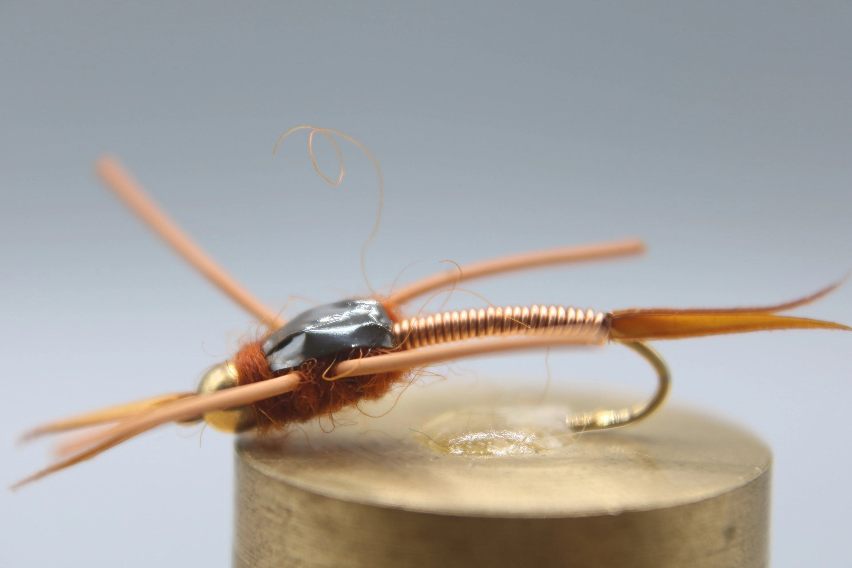 Tungsten Bead Head Wire Body Rubber Leg Stonefly Nymph