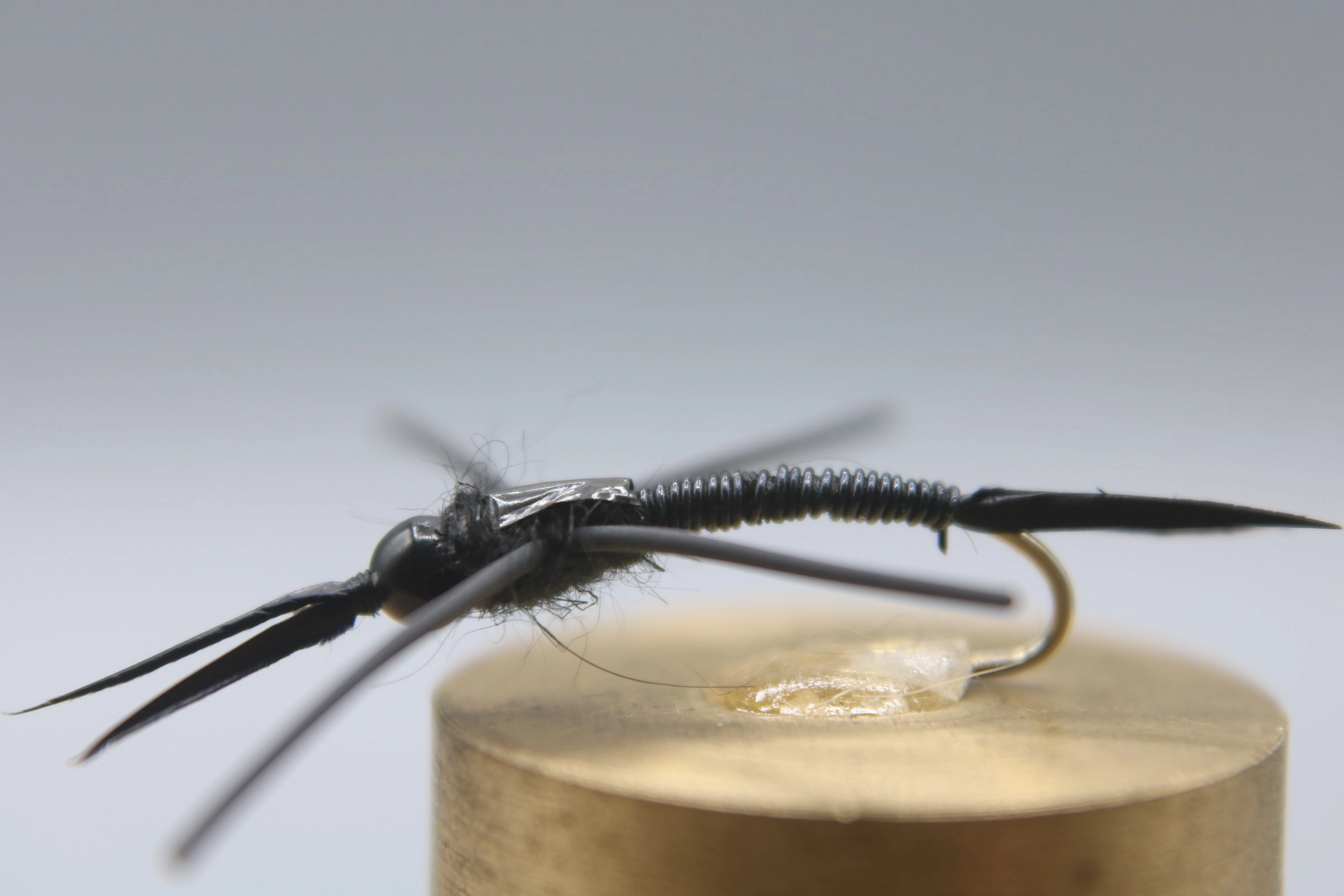 Tungsten Bead Head Wire Body Rubber Leg Stonefly Nymph