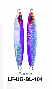 Underground Metal Jig Blade 8 cm | 40g (No Hooks)
