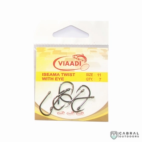 Viaadi Iseama Twist with Eye Hooks | Size: 5-15