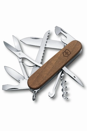 Victorinox Huntsman Wood Swiss Army Pocket Knife