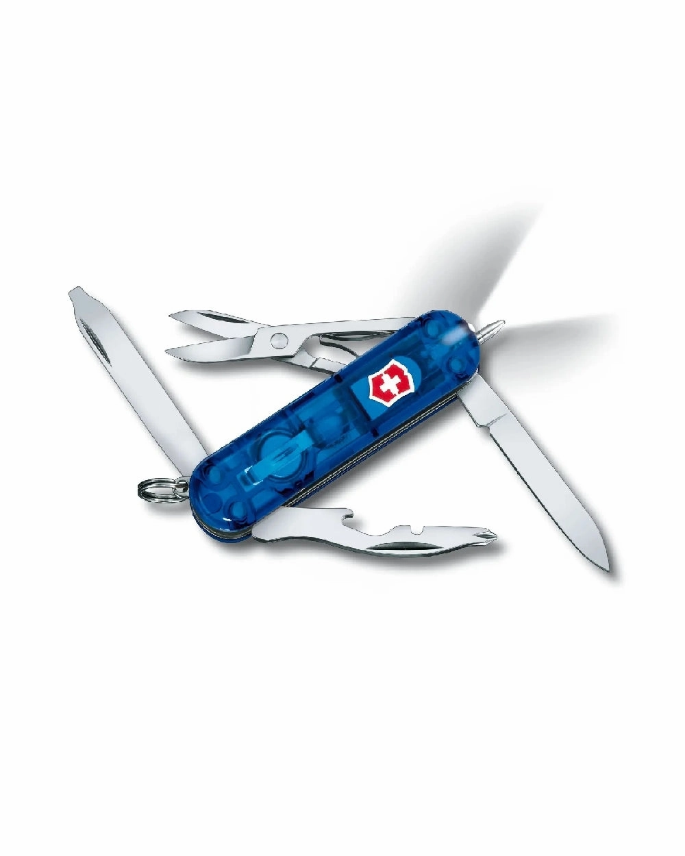Victorinox Midnite Manager Swiss Army Medium Pocket Knife with LED Light