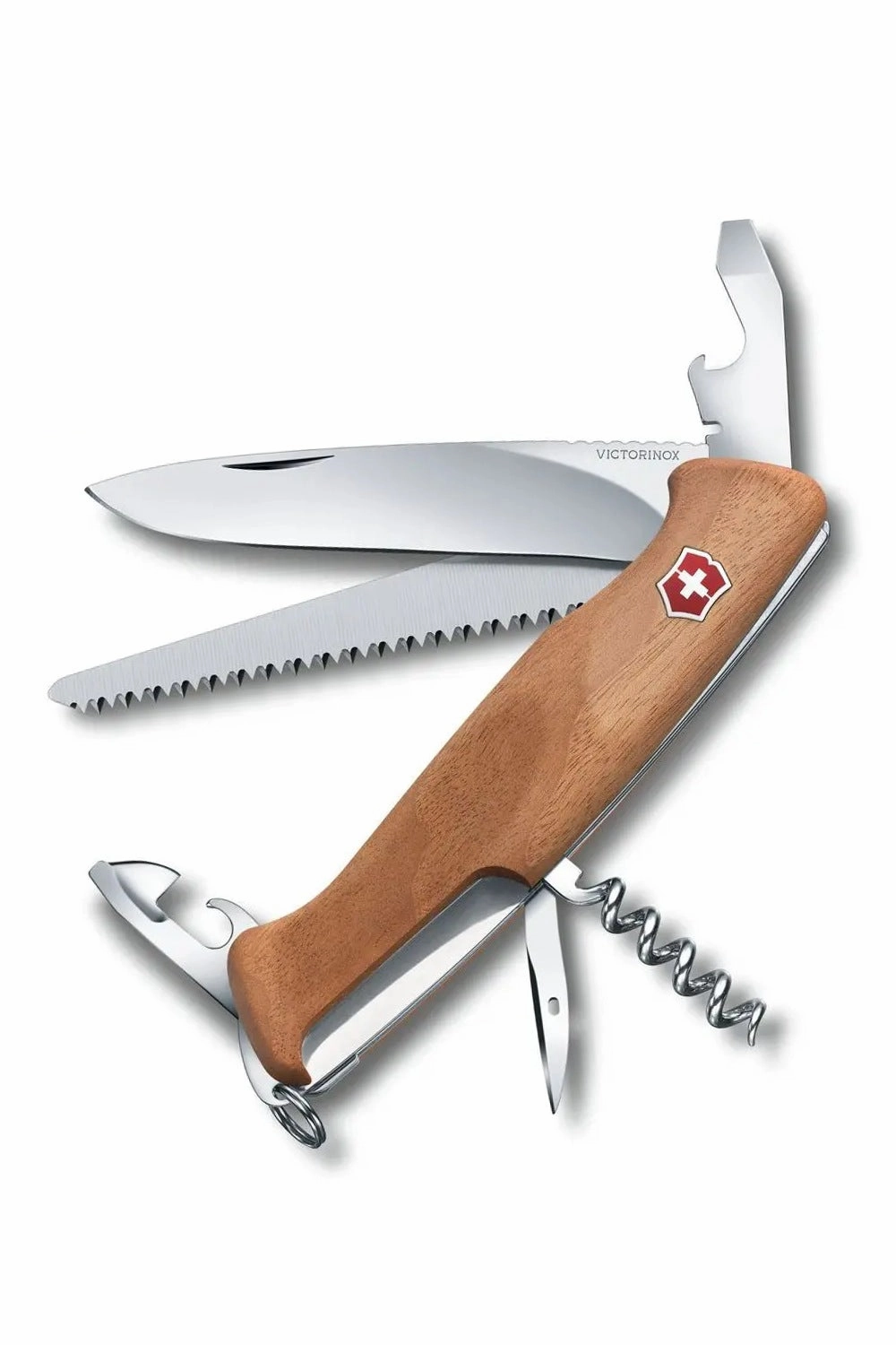 Victorinox Ranger 55 Wood Swiss Army Pocket Knife